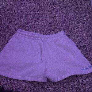 Women’s How Could I Forget White Fox Lounge shorts grey marle